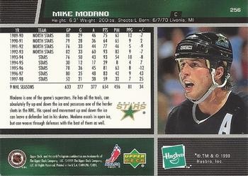 1999 Hasbro/Upper Deck Starting Lineup Cards #256 Mike Modano Back