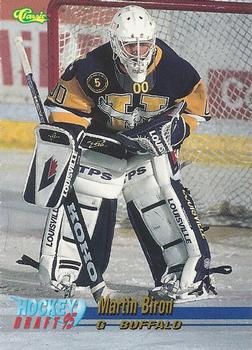 1995 Classic Hockey Draft #16 Martin Biron Front
