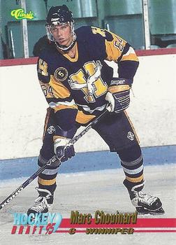 1995 Classic Hockey Draft #29 Marc Chouinard Front