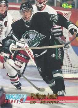1995 Classic Hockey Draft #44 Philippe Audet Front