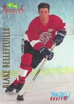 1995 Classic Hockey Draft #57 Blake Bellefeuille Front