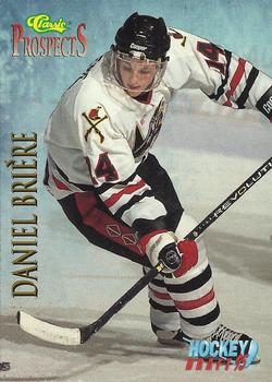 1995 Classic Hockey Draft #58 Daniel Briere Front