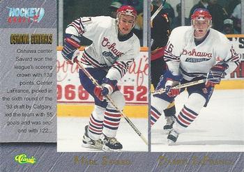 1995 Classic Hockey Draft #91 Marc Savard / Darryl LaFrance / John Tripp / Jeff Ware Front