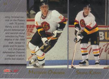 1995 Classic Hockey Draft #93 Jeff Kostuch / Wayne Primeau / Matthew Osborne / Shane Kenny Back