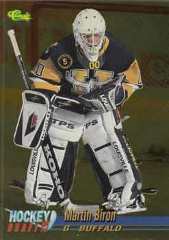 1995 Classic Hockey Draft - Gold #16 Martin Biron Front