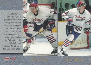 1995 Classic Hockey Draft - Gold #91 Marc Savard / Darryl LaFrance / John Tripp / Jeff Ware Back