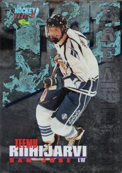 1995 Classic Hockey Draft - Ice Breakers #BK 11 Teemu Riihijarvi Front