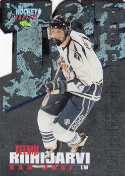 1995 Classic Hockey Draft - Ice Breakers Die Cuts #BK 11 Teemu Riihijarvi Front