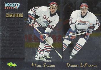 1995 Classic Hockey Draft - Silver #91 Marc Savard / Darryl LaFrance / John Tripp / Jeff Ware Front