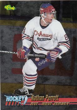 1995 Classic Hockey Draft - Silver #39 Nathan Perrott Front