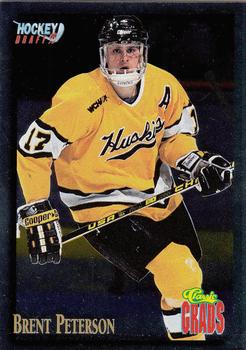 1995 Classic Hockey Draft - Silver #78 Brent Peterson Front