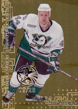 1999-00 Be a Player Millennium Signature Series - All-Star Fantasy Gold #4 Niclas Havelid Front