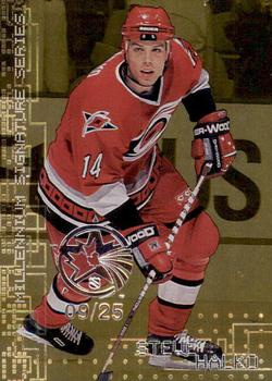 1999-00 Be a Player Millennium Signature Series - All-Star Fantasy Gold #47 Steve Halko Front