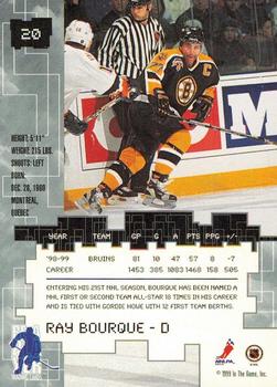 1999-00 Be a Player Millennium Signature Series - Chicago Sun-Times Gold #20 Ray Bourque Back