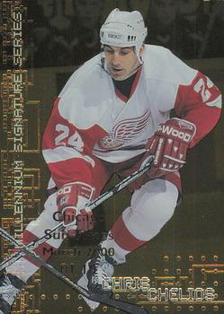 1999-00 Be a Player Millennium Signature Series - Chicago Sun-Times Gold #91 Chris Chelios Front