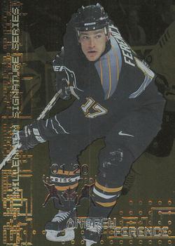 1999-00 Be a Player Millennium Signature Series - Toronto Spring Expo Gold #196 Andrew Ference Front