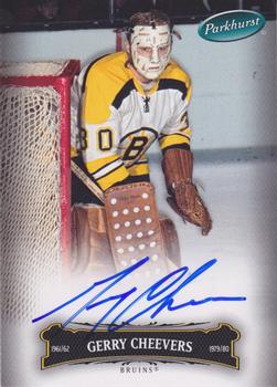 2006-07 Parkhurst - Autographs #33 Gerry Cheevers Front