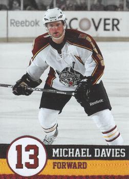 2011-12 Vienna Beef Chicago Wolves (AHL) #6 Michael Davies Front