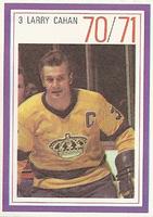 1970-71 Esso Power Players #NNO Larry Cahan Front