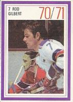 1970-71 Esso Power Players #NNO Rod Gilbert Front