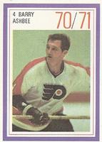 1970-71 Esso Power Players #NNO Barry Ashbee Front