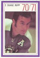 1970-71 Esso Power Players #NNO Duane Rupp Front