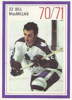 1970-71 Esso Power Players #NNO Bill MacMillan Front