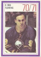 1970-71 Esso Power Players #NNO Reg Fleming Front