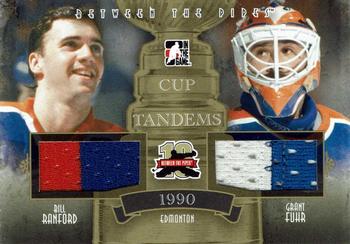 2011-12 In The Game Between The Pipes - Cup Tandems Gold #CT-02 Bill Ranford / Grant Fuhr Front