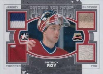 2011-12 In The Game Between The Pipes - Full Gear Silver #FG-02 Patrick Roy Front