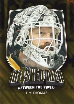 2011-12 In The Game Between The Pipes - Masked Men IV Gold #MM-44 Tim Thomas Front