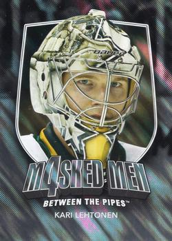 2011-12 In The Game Between The Pipes - Masked Men IV Silver #MM-26 Kari Lehtonen Front