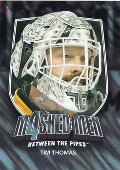2011-12 In The Game Between The Pipes - Masked Men IV Silver #MM-44 Tim Thomas Front