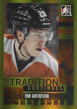 2011-12 In The Game Broad Street Boys - Gold #82 Erik Gustafsson Front