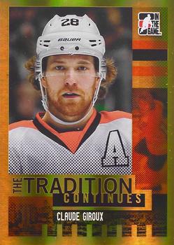 2011-12 In The Game Broad Street Boys - Gold #89 Claude Giroux Front