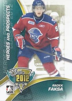2011-12 In The Game Heroes and Prospects - Class of 2012 #C-08 Radek Faksa Front
