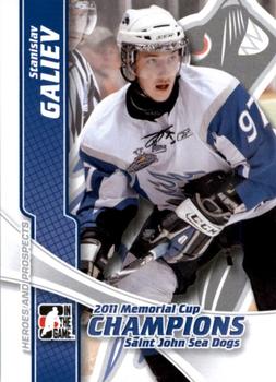 2011-12 In The Game Heroes and Prospects - Memorial Cup Champions #MC-03 Stanislav Galiev Front