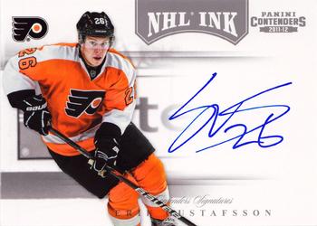 2011-12 Panini Contenders - NHL Ink #42 Erik Gustafsson Front