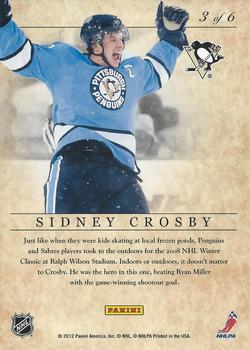 2011-12 Panini Elite - Elite Series Sidney Crosby #3 Sidney Crosby Back