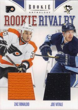 2011-12 Panini Rookie Anthology - Rookie Rivalry Dual Jerseys #16 Zac Rinaldo / Joe Vitale Front