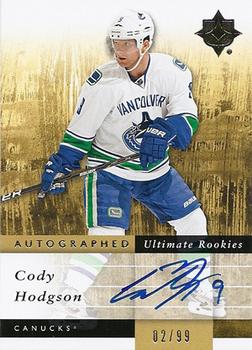 2011-12 Upper Deck Ultimate Collection #147 Cody Hodgson Front