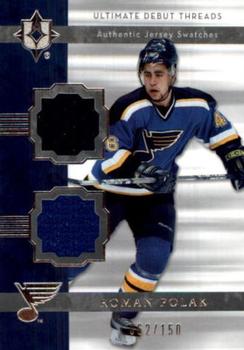 2006-07 Upper Deck Ultimate Collection - Ultimate Debut Threads Jerseys #DJ-RO Roman Polak Front