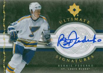 2006-07 Upper Deck Ultimate Collection - Signatures #US-BF Bernie Federko Front