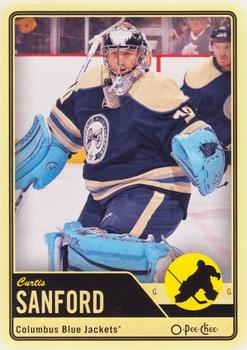 2012-13 O-Pee-Chee #187 Curtis Sanford Front