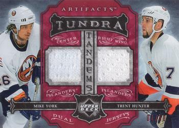 2006-07 Upper Deck Artifacts - Tundra Tandems Red #TT-NY Mike York / Trent Hunter Front