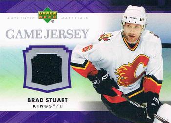 2007-08 Upper Deck - Game Jerseys #J-ST Brad Stuart Front