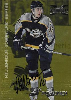 2002-03 Be a Player Signature Series - Autograph Buybacks 1999-00 Gold #138 Ville Peltonen Front