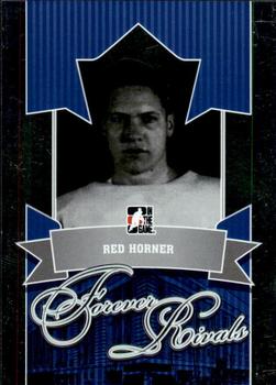 2012-13 In The Game Forever Rivals #58 Red Horner Front