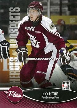 2012-13 In The Game Heroes and Prospects #75 Nick Ritchie Front