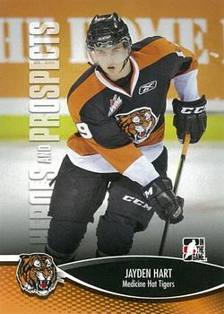 2012-13 In The Game Heroes and Prospects #128 Jayden Hart Front